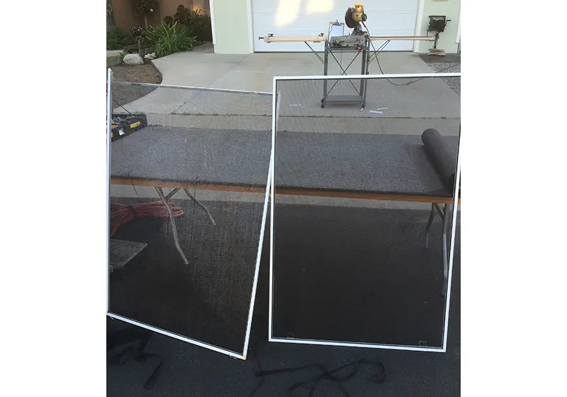 Orange County Home Damage Window Screen Repair