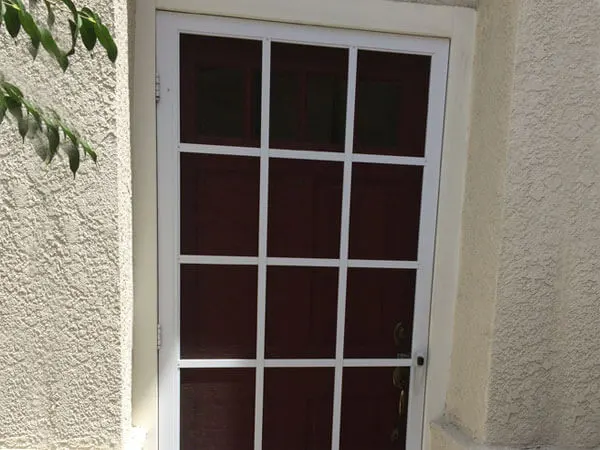 Aluminium Swing Screen Door Installation & Repair Orange County