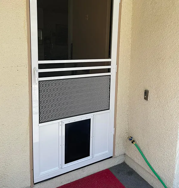 Highly Durable, Beautiful Swinging Aluminum Screen Doors