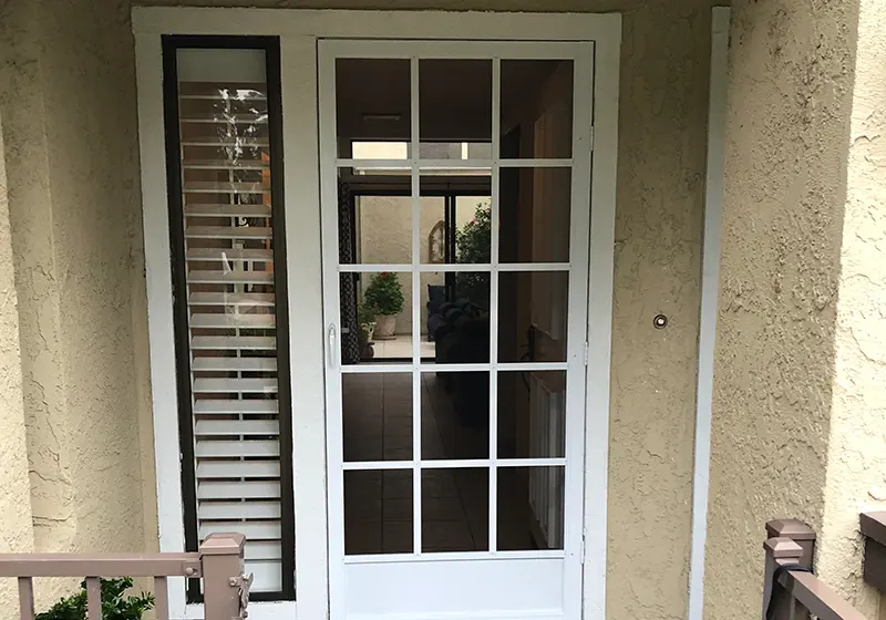 Aluminum Swinging Screen Door near Anaheim, CA