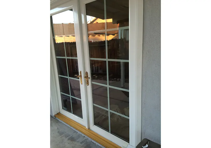 French Glass Door Window Cleaning