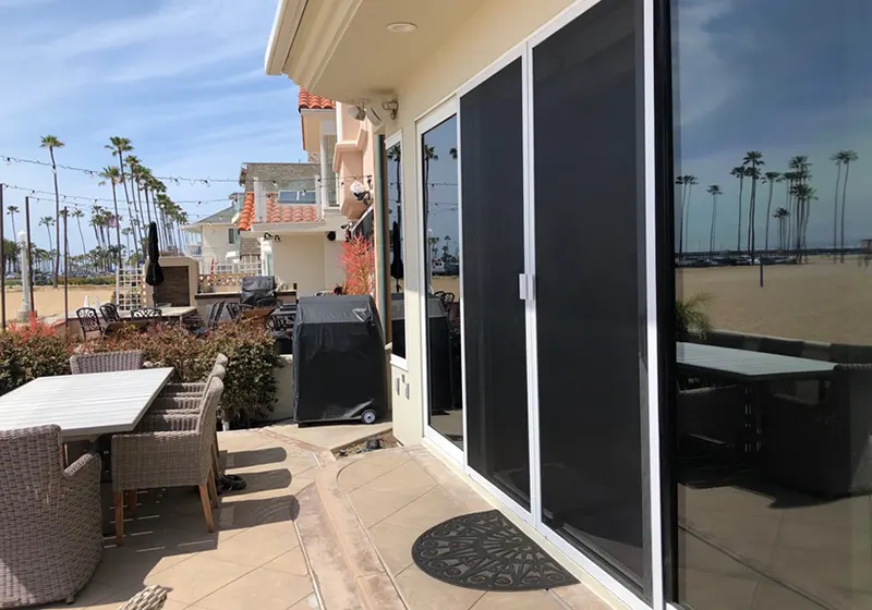 Sliding Screen Door Installation in Newport Beach, CA