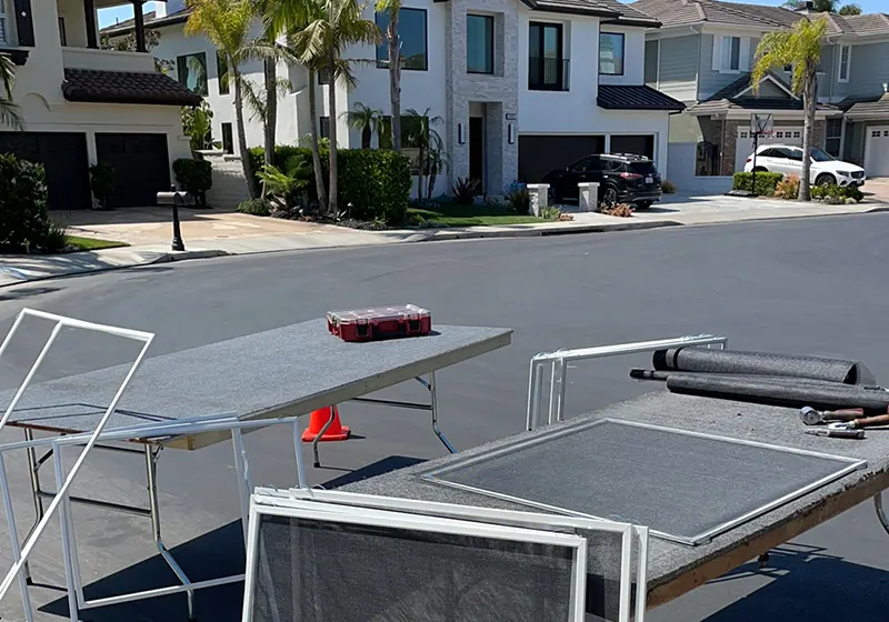 Premium Window Screen Repair & Frame Replacement Services