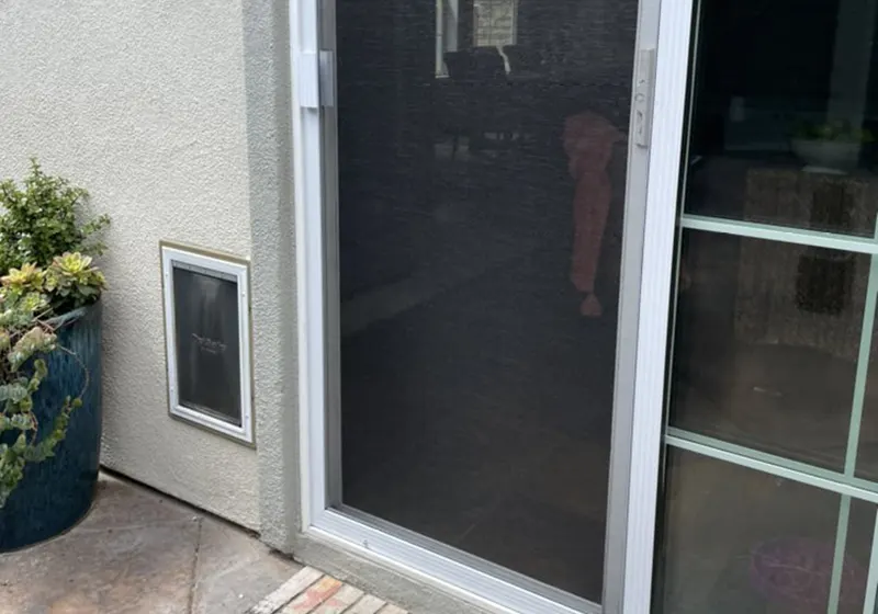 Small & Medium Pet Screen Doors Installation, Replacement
