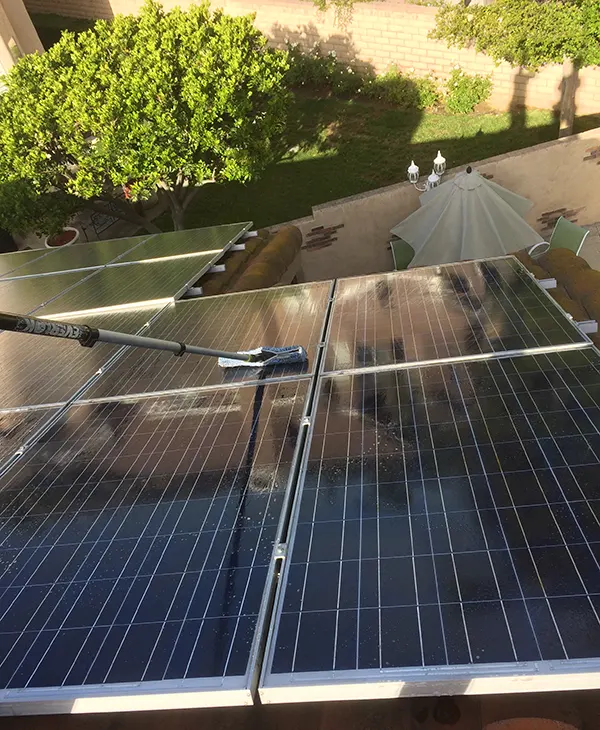 Safe, Fast & Effective Solar Panel Cleaning Company OC