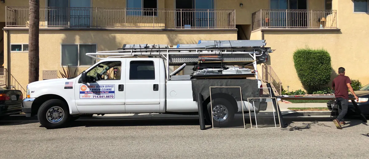 San Clemente, CA Mobile Window Screen Services