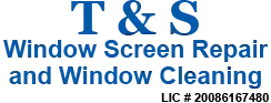 T&S Window Screen Repair and Window Cleaning OC Mobile Window Screen Repair, Installation